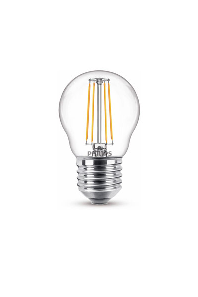 Philips Filament E27 LED Lamp 4.3W (40W) (Lustre, Clear)