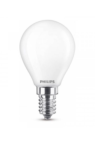 Philips E14 LED pærer 4,3W (40W) (Lustre, Frost)