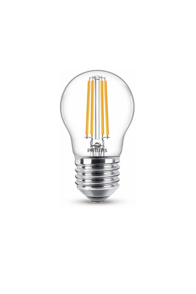 Philips Filament E27 LED Lamp 6.5W (60W) (Lustre, Clear)