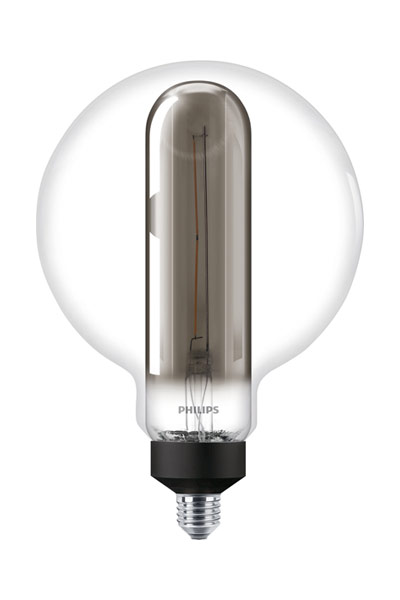 Philips E27 LED pærer 6,5W (25W) (Globe, Klar, Dæmpbar)