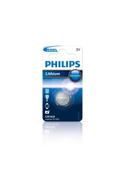 Philips CR1620 Lithium Coin cell battery (Amount 1)