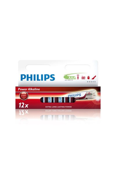 Philips Power AAA / LR03 battery (12 pcs)