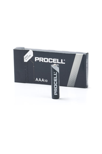 Duracell Procell Constant Power AAA / LR03 / MN2400 Alkaline patarei (10 tk)