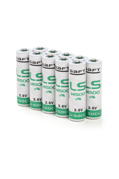 Saft 1x 14500 battery (2600 mAh)