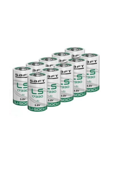 Saft LS17330 / 2/3A batería (3.6V, 2100 mAh, Li-SOCl2)