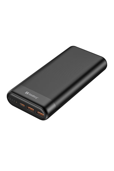 20000 Powerbank met draadloos laden functie