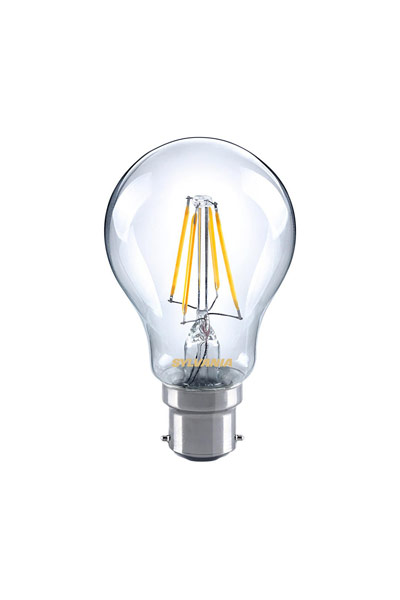 Sylvania B22 LED-lyspærer 4W (35W) (Pære, Klart)