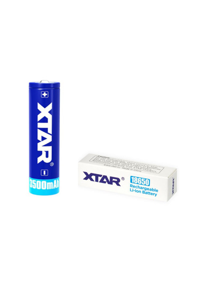 XTAR 1x 18650 battery (3500 mAh, 3.7V)