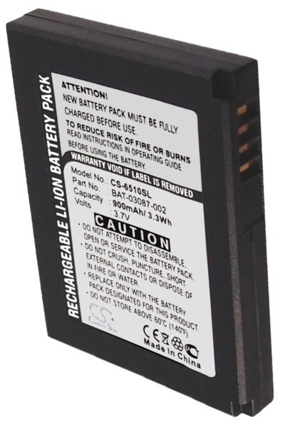 BTC-6510SL battery (900 mAh 3.7 V, Black)