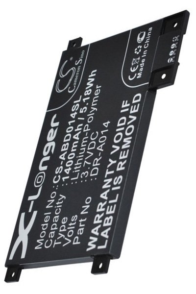 BTC-ABD014SL batería (1400 mAh 3.7 V)