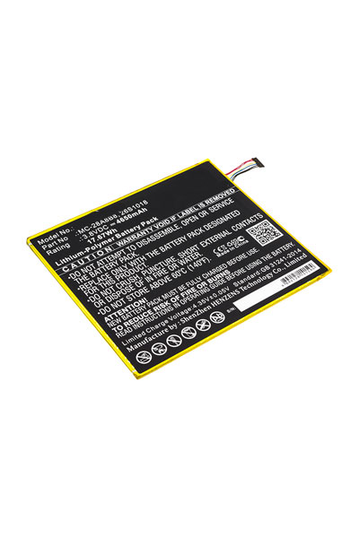 BTC-ABD800SL battery (4650 mAh 3.8 V, Black)