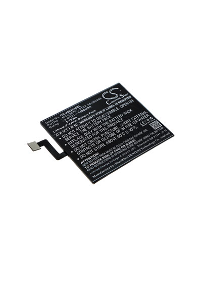 BTC-ABD940SL batterie (1500 mAh 3.8 V, Noir)