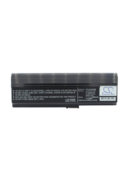 BTC-AC3200DB batteria (6600 mAh 11.1 V)