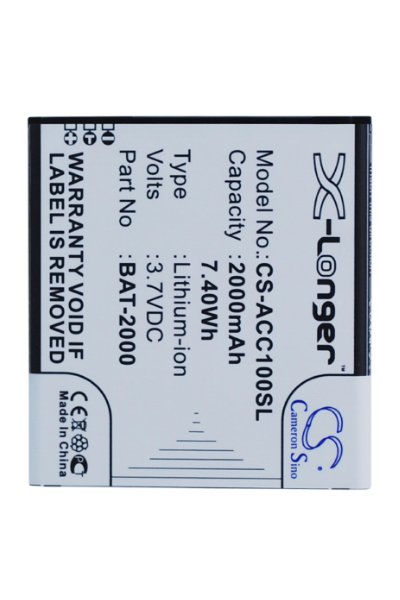BTC-ACC100SL bateria (2000 mAh 3.7 V)