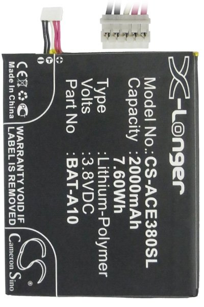 BTC-ACE380SL bateria (2000 mAh 3.8 V)