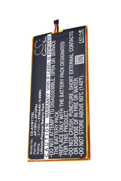 BTC-ACW172SL batterie (2700 mAh 3.7 V)
