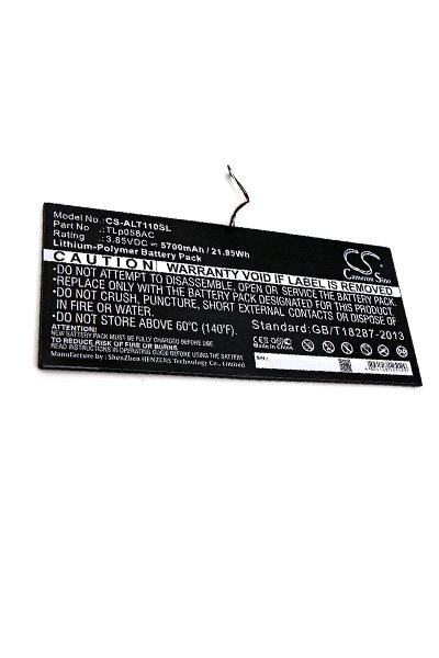 BTC-ALT110SL battery (5100 mAh 3.85 V, Black)