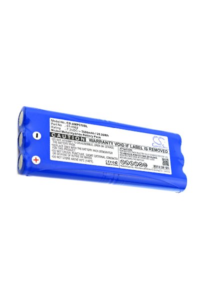 BTC-AMP570SL battery (3500 mAh 7.2 V, Blue)