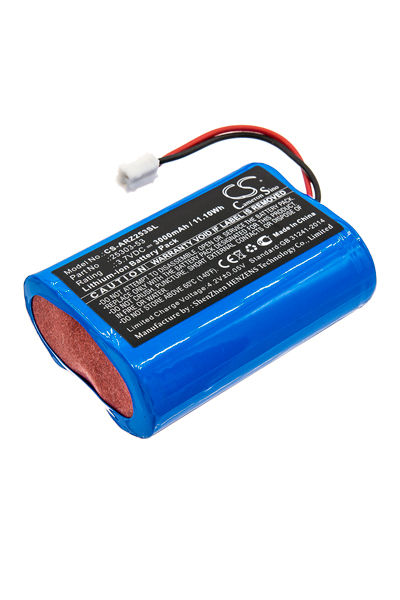 BTC-ARZ253SL battery (3000 mAh 3.7 V, Black)