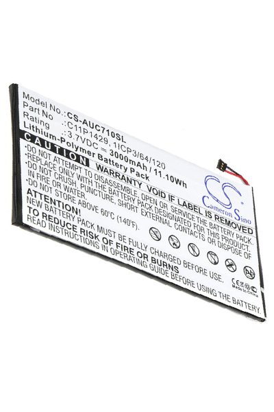 BTC-AUC710SL batterie (3000 mAh 3.7 V)