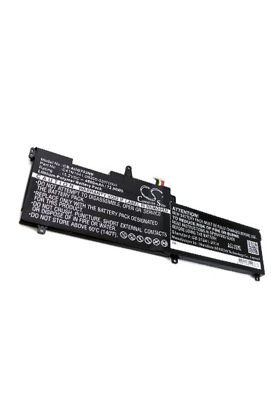 BTC-AUG702NB battery (4800 mAh 15.2 V, Black)