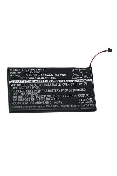BTC-AUT300SL battery (550 mAh 3.7 V, Black)