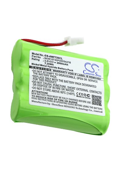 BTC-AWF720CL batería (2000 mAh 3.6 V, Verde)