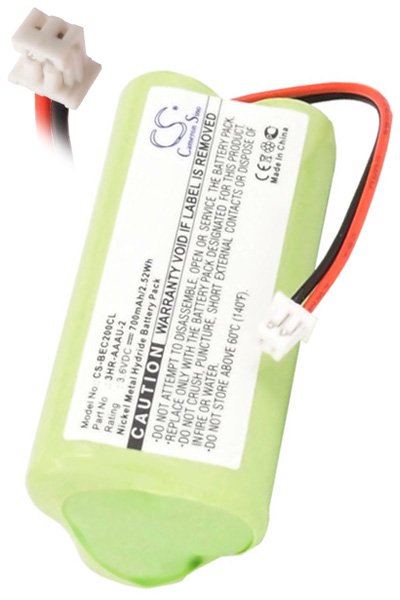BTC-BEC200CL bateria (700 mAh 3.6 V)
