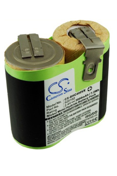 BTC-BHC400VX battery (3000 mAh 2.4 V)