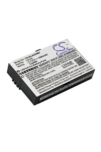 BTC-BLA200MD battery (1800 mAh 3.7 V, Black)