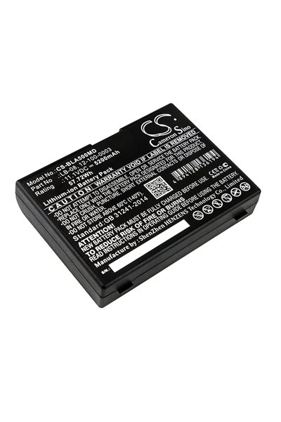 BTC-BLA500MD battery (5200 mAh 11.1 V, Black)