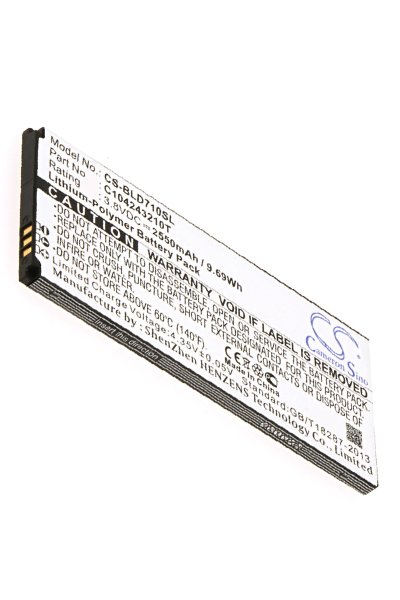 BTC-BLD710SL batteria (2550 mAh 3.8 V)