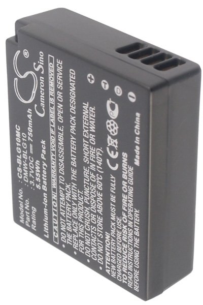 BTC-BLG10MC batería (750 mAh 7.4 V, Negro)
