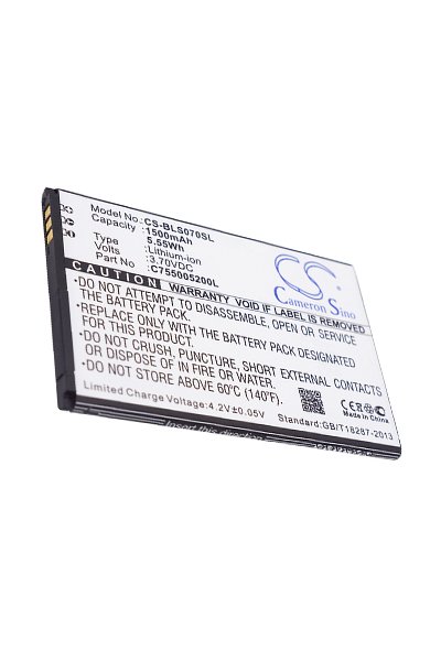 BTC-BLS070SL battery (1500 mAh 3.7 V)
