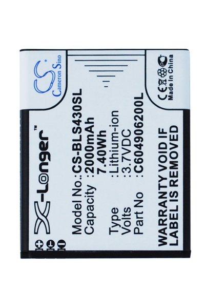 BTC-BLS430SL battery (2000 mAh 3.7 V)