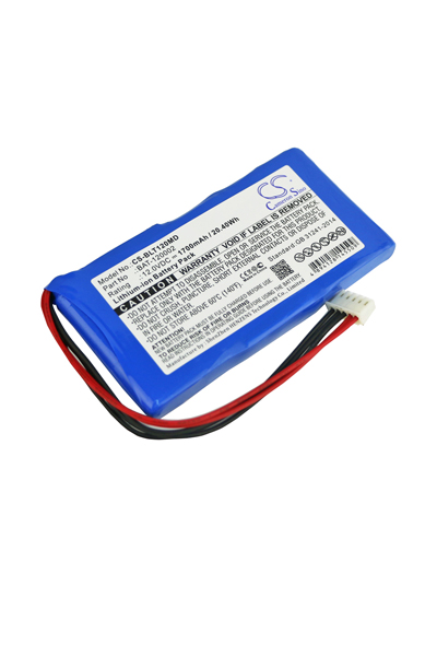 BTC-BLT120MD battery (1700 mAh 12 V, Blue)
