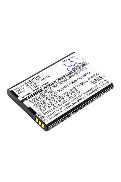 BTC-BLT192SL battery (1700 mAh 3.7 V, Black)