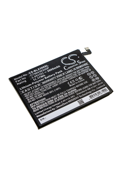 BTC-BLX300SL battery (2900 mAh 3.85 V, Black)