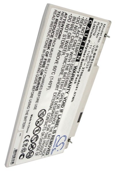 BTC-BPS33NB bateria (3760 mAh 11.1 V, Prata)