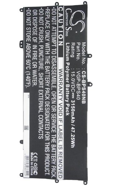 BTC-BPS40NB bateria (3150 mAh 15 V)