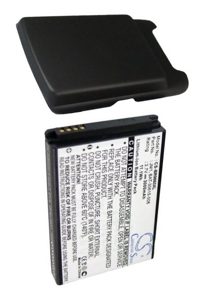 BTC-BR9860XL battery (3000 mAh 3.7 V, Black)