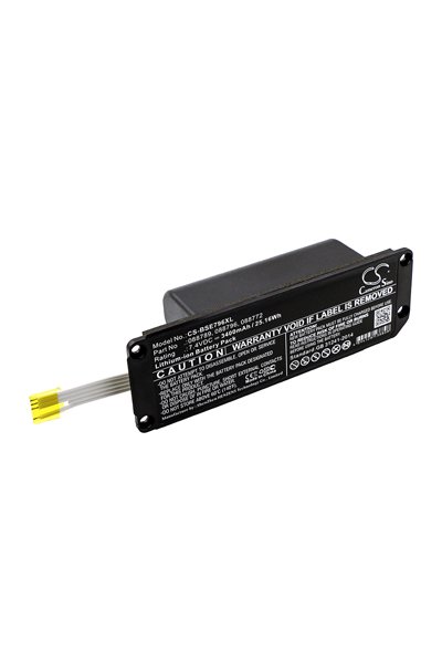 BTC-BSE796XL battery (3400 mAh 7.4 V, Black)