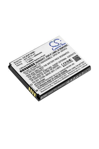 BTC-BUP180BL battery (2000 mAh 3.7 V, Black)