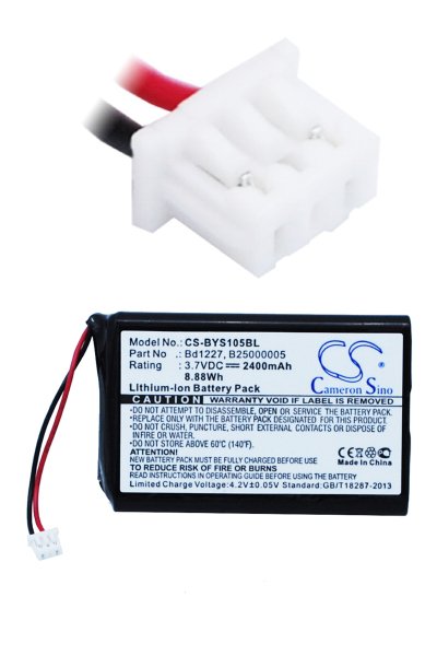 BTC-BYS105BL batería (2400 mAh 3.7 V)