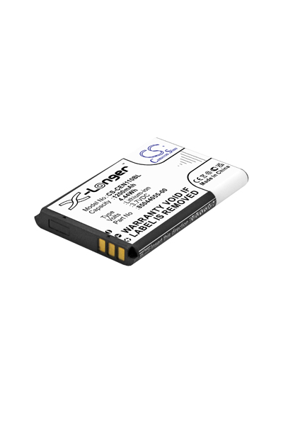 BTC-CEN110BL battery (1200 mAh 3.7 V, Black)