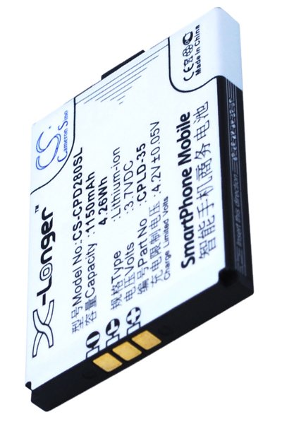 BTC-CPD280SL batteria (1150 mAh 3.7 V)