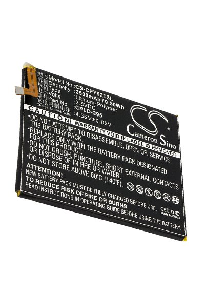 BTC-CPY921SL batteri (2500 mAh 3.8 V, Sort)