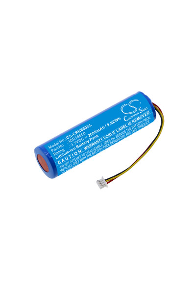 BTC-CRK630SL battery (2600 mAh 3.7 V, Blue)