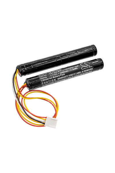 BTC-CRT602SL battery (3200 mAh 3.7 V, Black)