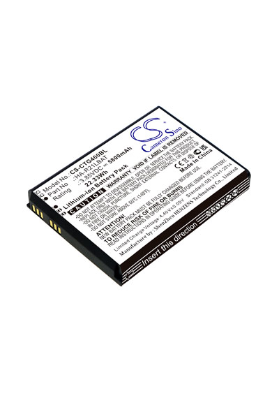 BTC-CTG400BL battery (5800 mAh 3.85 V, Black)
